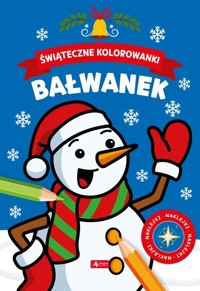 Bałwanek. Świąteczne kolorowanki - zbiorowa praca - książka