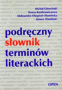 Podręczny słownik terminów literackich - Michał Głowiński - ebook + książka