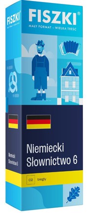 Niemiecki. Fiszki - Słownictwo 6. Poziom C2 - Martyna Kubka - książka