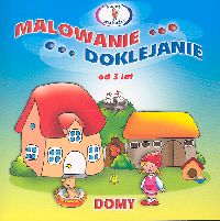 Domy Malowanie doklejanie -  - książka