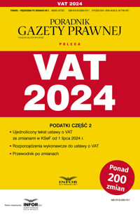 VAT 2024 Podatki Część 2 - Tomasz Krywan - książka