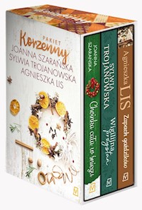 Pakiet korzenny: Choinka cała w śniegu / Wigilijna przystań / Zapach goździków - Lis Agnieszka, Sylwia Trojanowska, Joanna Szarańska - książka