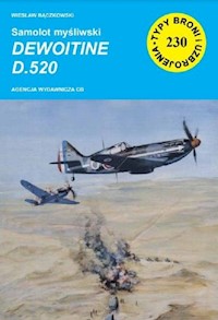 Samolot myśliwski Dewoitine D.52 - Bączkowski Wiesław - książka