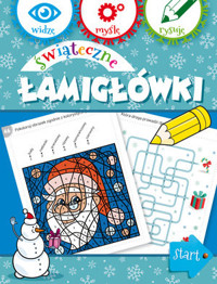 Świąteczne łamigłówki - Monika Kalinowska - książka