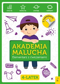 Akademia Malucha Elementarz z ćwiczeniami 4-latek -  - książka
