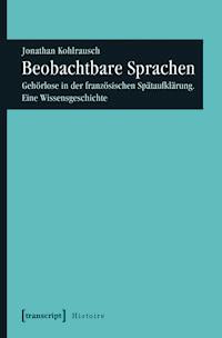 Beobachtbare Sprachen - Jonathan Kohlrausch - ebook