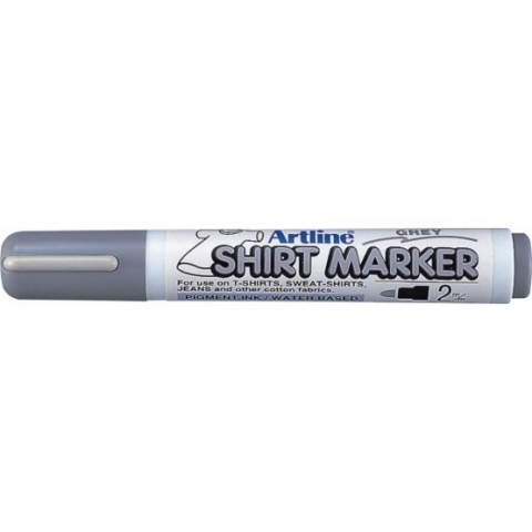 Marker do tkanin T-Shirt 2mm - szary (AR-002) -  - książka