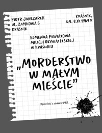 Morderstwo w małym mieście - Janczarek Piotr - ebook