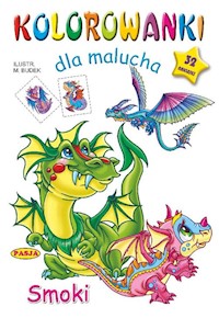 Kolorowanki dla malucha Smoki - Budek Mariola - książka