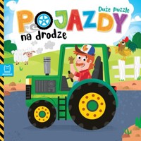 Pojazdy na drodze Duże puzzle - Wasilewicz Grażyna - książka