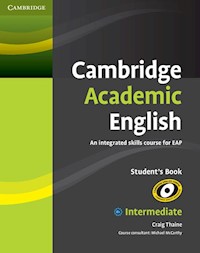 Cambridge Academic English B1+ Intermediate Student's Book - Thaine Craig - książka