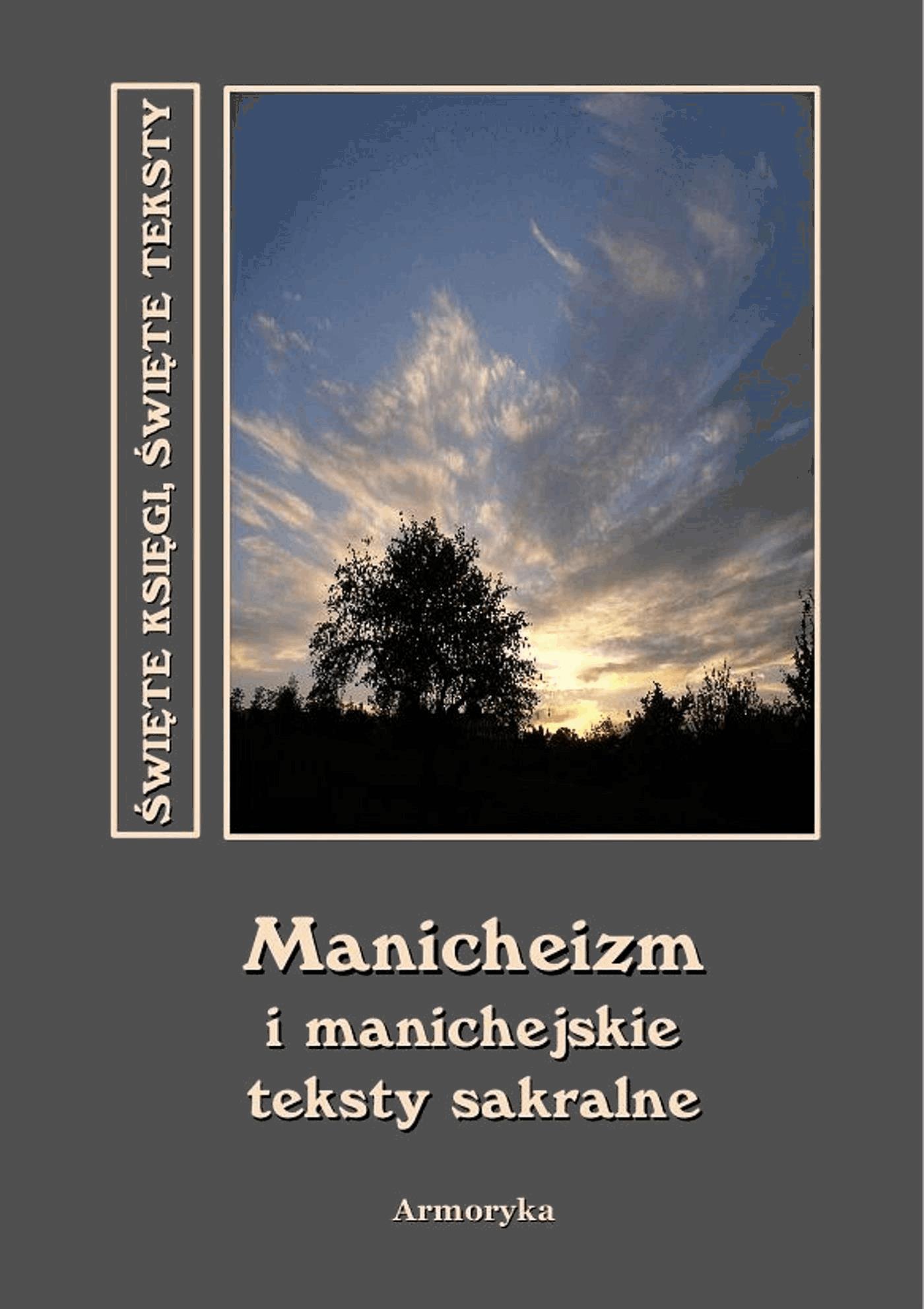 Okładka:Manichejskie teksty sakralne 