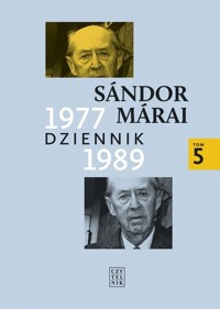 Dziennik 1977-1989 Tom 5 - Marai Sandor - książka