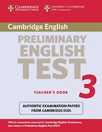 Cambridge Preliminary English Test 3 Teacher's book -  - książka