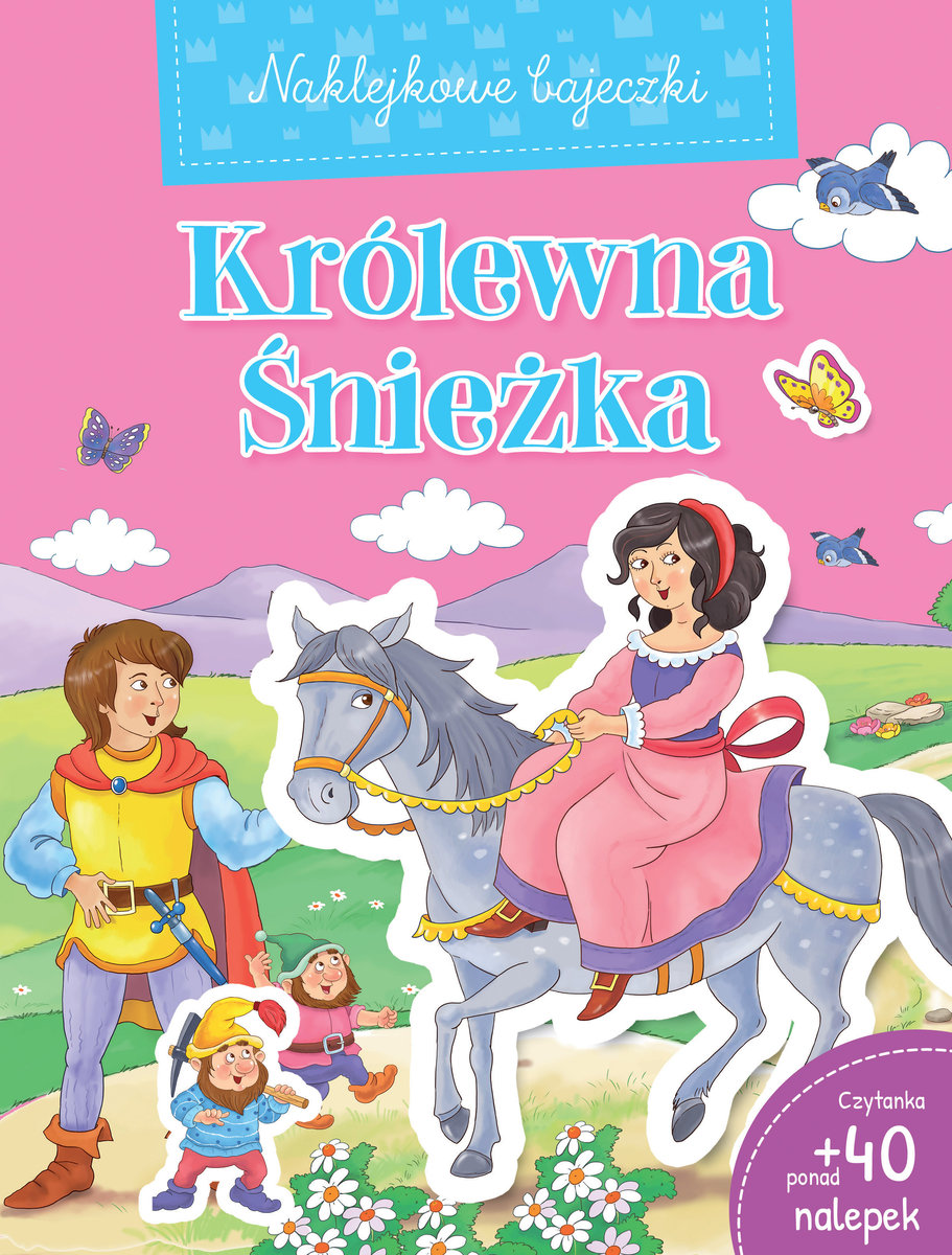 Naklejkowe bajeczki. Królewna Śnieżka -  - książka