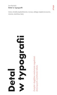 Detal w typografii - Jost Hochuli - książka