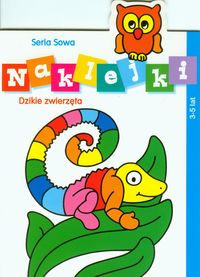 Naklejki Dzikie zwierzęta -  - książka