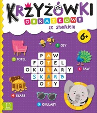 Krzyżówki obrazkowe ze słonikiem. Od 6 lat - Karlik Beata - książka