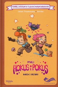 Komiks paragrafowy Mali Hokus i Pokus Burza i grzyby - Troianowsky Johan - książka