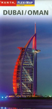 Flexi map Dubai/Oman 1:1500 000 -  - książka