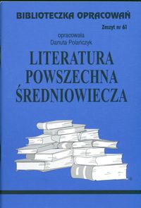 Biblioteczka Opracowań Literatura powszechna średniowiecza - Polańczyk Danuta - książka