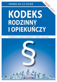 Kodeks rodzinny i opiekuńczy -  - książka