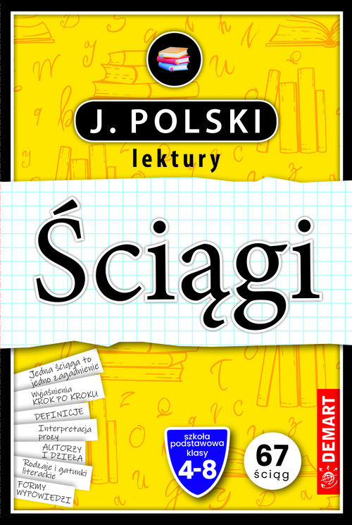 Język polski. Lektury. Ściągi edukacyjne - zbiorowa praca - książka