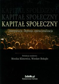 Kapitał społeczny -  - książka