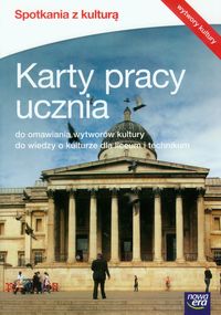 Spotkania z kulturą Karty pracy ucznia do omawiania wytworów kultury do wiedzy o kulturze dla liceum i technikum - Gulda Przemysław, Matuszczak Maria, Mrozkowiak-Nastrożna Natalia, Pieńkowska-Bartczak Beata - książka