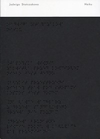Haiku - Stańczakowa Jadwiga - książka