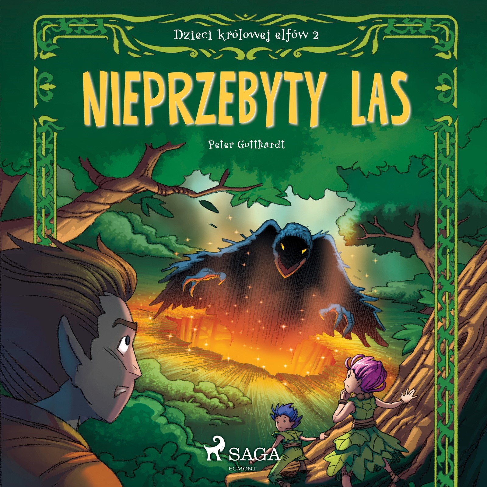 Dzieci królowej elfów. Dzieci królowej elfów 2 - Nieprzebyty las