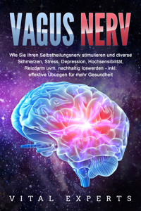VAGUS NERV: Wie Sie Ihren Selbstheilungsnerv stimulieren und diverse Schmerzen, Stress, Depression, Hochsensibilität, Reizdarm uvm. nachhaltig loswerden - inkl. effektive Übungen für mehr Gesundheit - Vital Experts - ebook