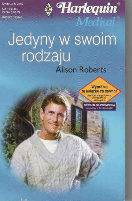 Jedyny w swoim rodzaju - Roberts Alison - ebook