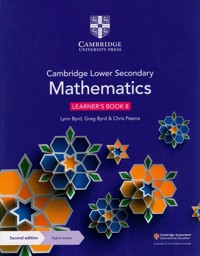Cambridge Lower Secondary Mathematics Learner's Book 8 with Digital Access (1 Year) - Byrd Lynn, Byrd Greg, Pearce Chris - książka