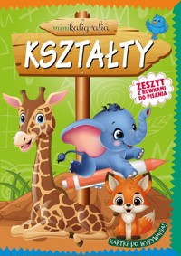 Minikaligrafia. Kształty. Zeszyt z rowkami do pisania - zbiorowa praca - książka