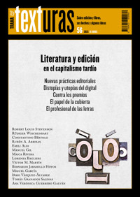 Texturas 56: Literatura y edición en el capitalismo tardío - Robert Louis Stevenson - ebook