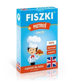 Angielski. Fiszki + Gra Piotruś - zawody - zbiorowa praca - książka