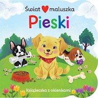 Świat maluszka Pieski Książeczka z okienkami -  - książka