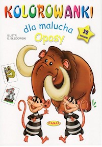 Kolorowanki dla malucha Oposy - Błędowski Ernest - książka