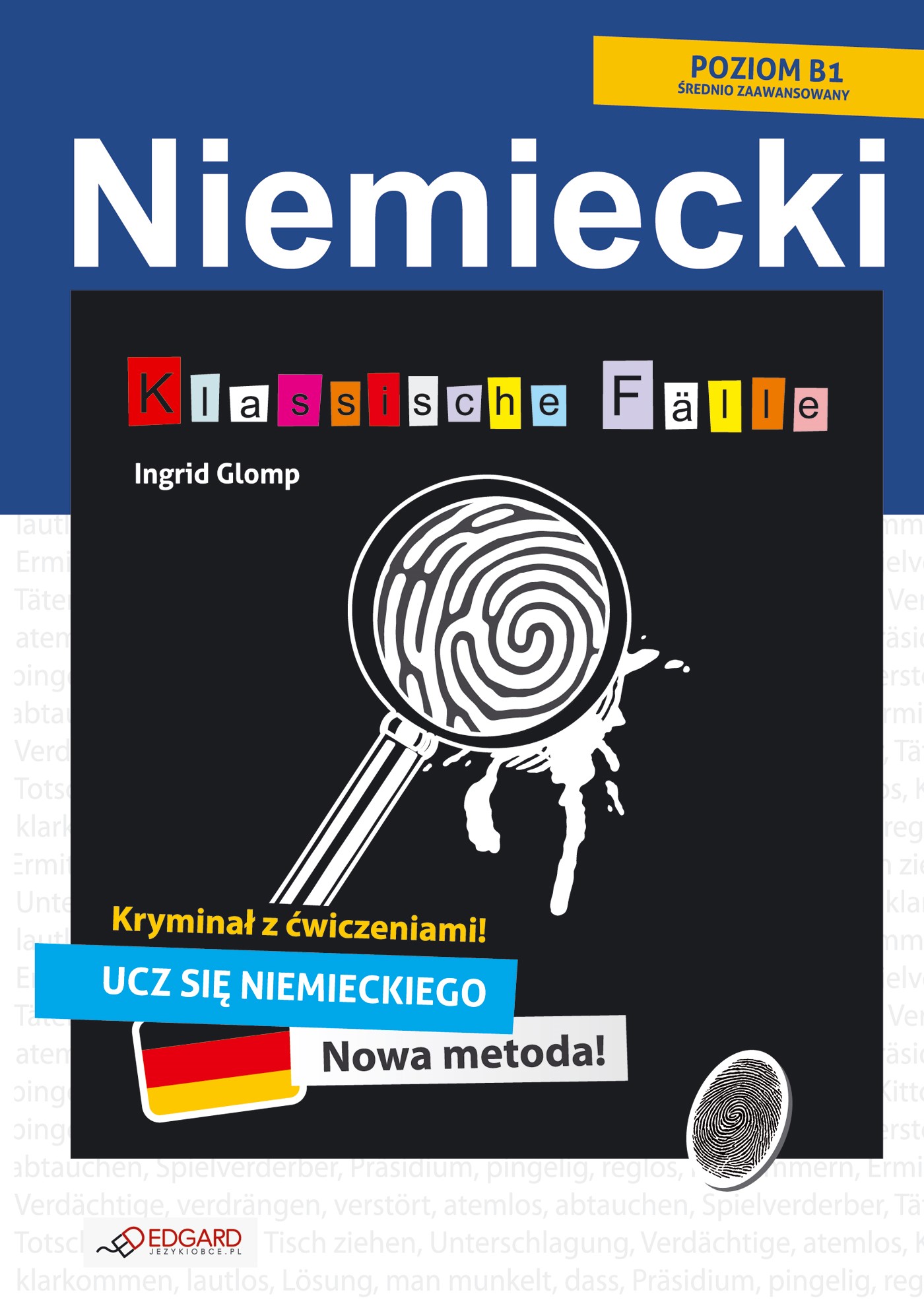 Okładka:Klassische falle. Niemiecki kryminał z ćwiczeniami 