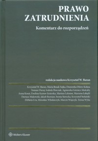 Prawo zatrudnienia Komentarz do rozporządzeń -  - książka