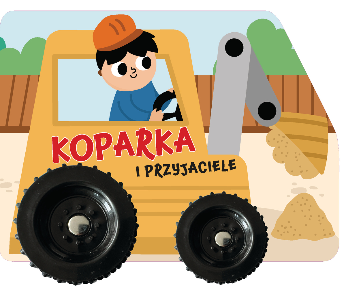 Koparka i przyjaciele - Izabella Sieńko-Holewa - książka