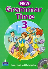 New Grammar Time 3 with CD - Jervis Sandy, Carling Maria - książka