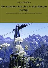 So verhalten Sie sich in den Bergen richtig! - Alina Steffen - ebook