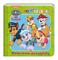 Psi Patrol Czytanka Rozkładanka Kolorowe przygody - - książka