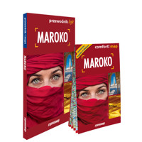 Maroko light przewodnik + mapa - Grażyna Hanaf - książka