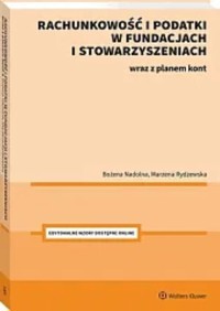 Rachunkowość i podatki w fundacjach i stowarzyszeniach - Nadolna Bożena, Rydzewska Marzena - książka