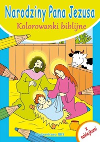 Kolorowanki biblijne Narodziny Pana Jezusa -  - książka