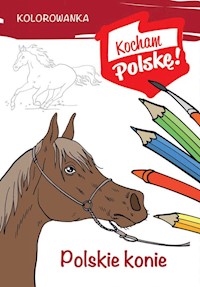 Kolorowanka Polskie konie - Kiełbasiński Krzysztof - książka