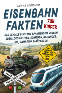 Eisenbahn Fakten für Kinder - Alles über Züge für Kinder ab 6 - Lukas Gleisner - ebook